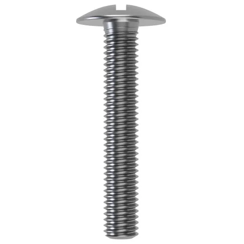 M5 x 20mm Truss Head Screws (Mushroom Head) - Cross-Slotted (NF E 25-129) | A2 Stainless Steel