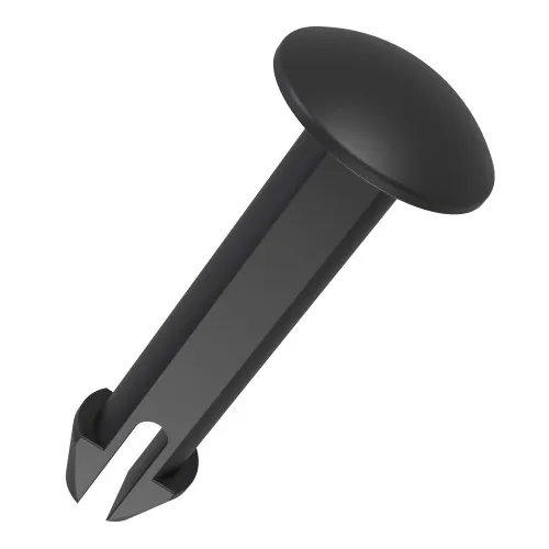 2.5mm x 6.2mm - Snap Lock Pins - Black Nylon | Vital Parts