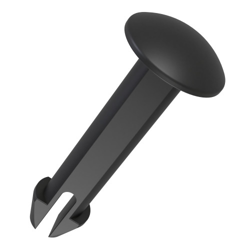 2.5mm x 10.5mm - Snap Lock Pins - Black Nylon | Vital Parts