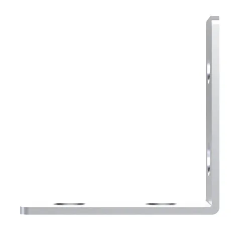 L Bracket - 40 x 40mm x 16mm - Zinc Plated Steel