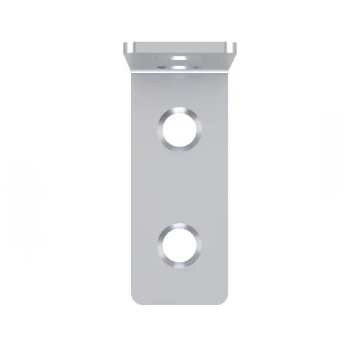 L Bracket - 40 x 40mm x 16mm - Zinc Plated Steel