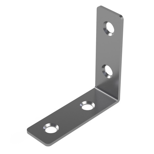 L Bracket - 50 x 50mm x 16mm - Zinc Plated Steel