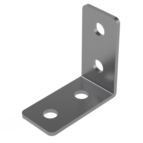 L Bracket - 32 x 32mm x 16mm - Zinc Plated Steel