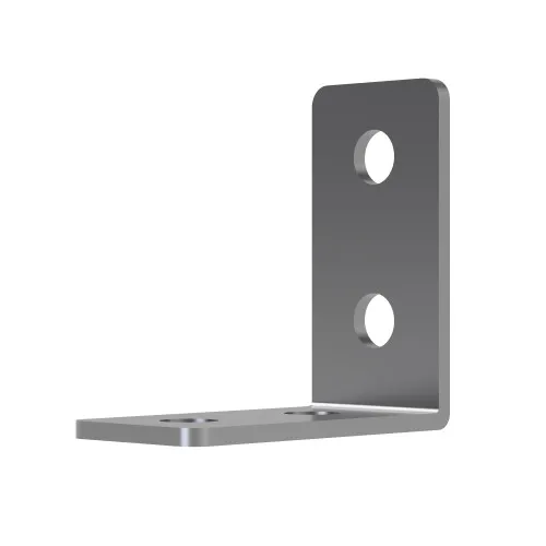 L Bracket - 32 x 32mm x 16mm - Zinc Plated Steel