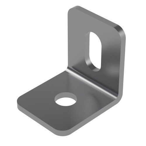 L Bracket - 15 x 15mm x 12.7mm - Zinc Plated Steel
