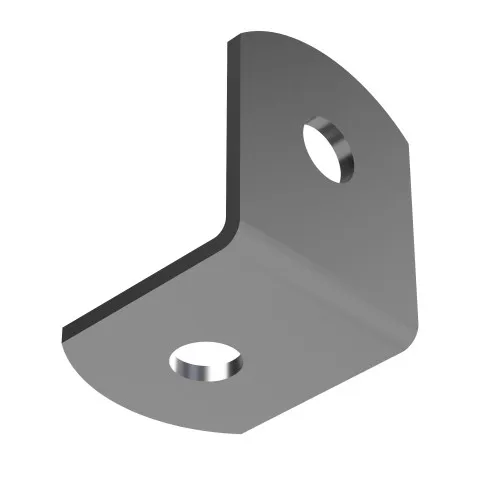L Bracket - 19 x 19mm x 16mm - Zinc Plated Steel