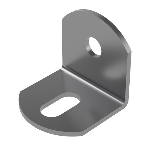 L Bracket - 19 x 19mm x 19mm - Zinc Plated Steel
