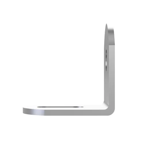 L Bracket - 19 x 19mm x 19mm - Zinc Plated Steel