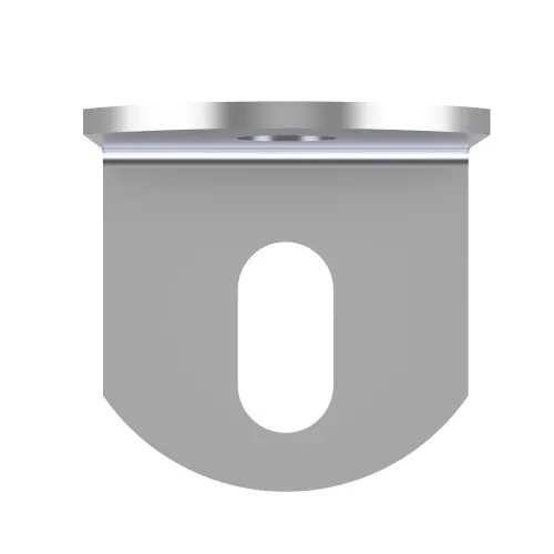 L Bracket - 19 x 19mm x 19mm - Zinc Plated Steel