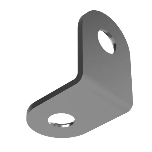 L Bracket - 18 x 18mm x 12.7mm - Zinc Plated Steel