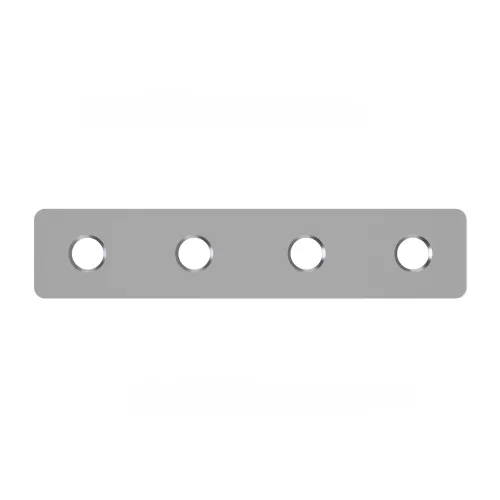 Flat Bracket - 77mm x 16mm - Zinc Plated Steel