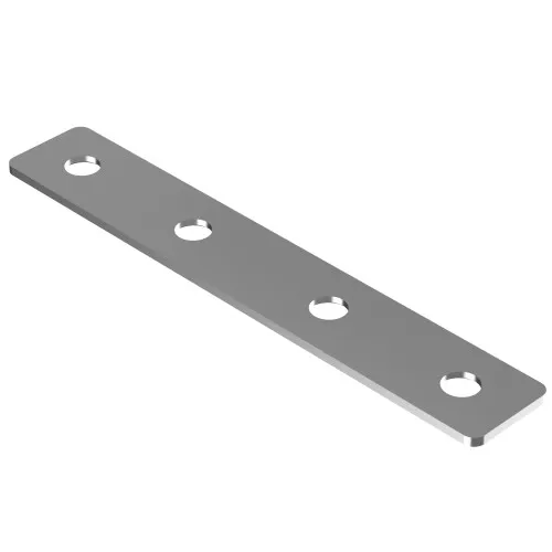 Flat Bracket - 97mm x 16mm - Zinc Plated Steel