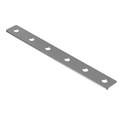 Flat Bracket - 147mm x 16mm - Zinc Plated Steel