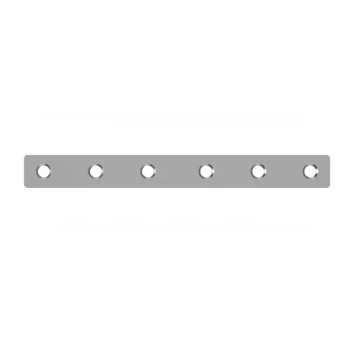 Flat Bracket - 147mm x 16mm - Zinc Plated Steel