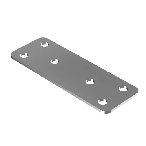 Flat Bracket - 100mm x 36mm - Zinc Plated Steel