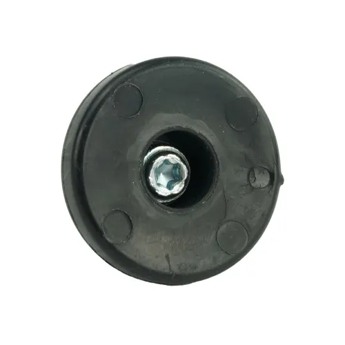 M8 x 16mm Swivel Foot - 30mm Base (400kg Load) | Polyethylene