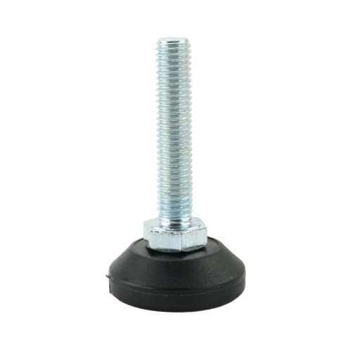 M8 x 40mm Swivel Foot - 30mm Base (400kg Load) | Polyethylene