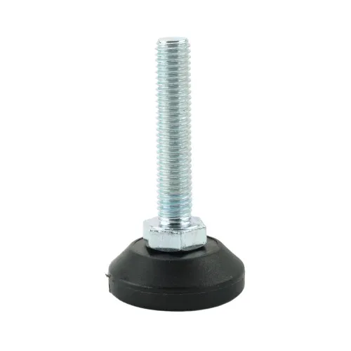 M8 x 40mm Swivel Foot - 30mm Base (400kg Load) | Polyethylene