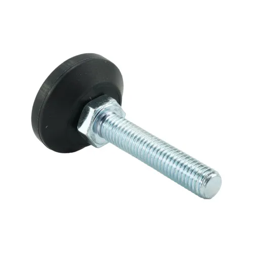 M8 x 40mm Swivel Foot - 30mm Base (400kg Load) | Polyethylene