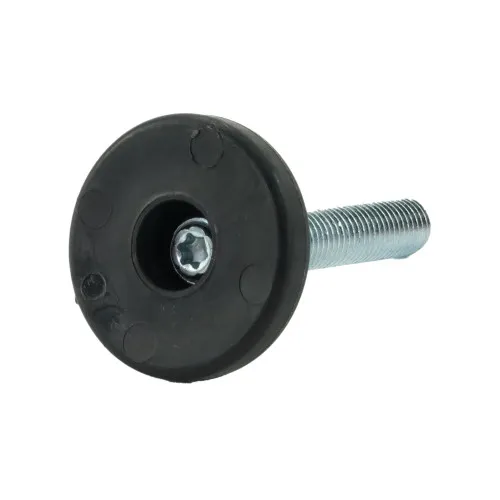 M8 x 40mm Swivel Foot - 30mm Base (400kg Load) | Polyethylene