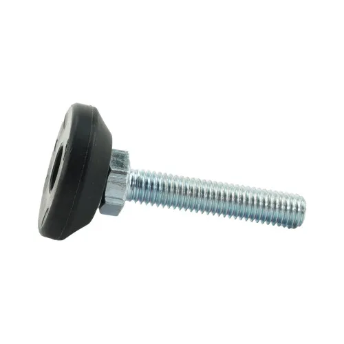M8 x 40mm Swivel Foot - 30mm Base (400kg Load) | Polyethylene