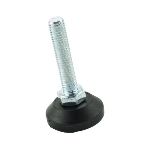 M8 x 40mm Swivel Foot - 30mm Base (400kg Load) | Polyethylene