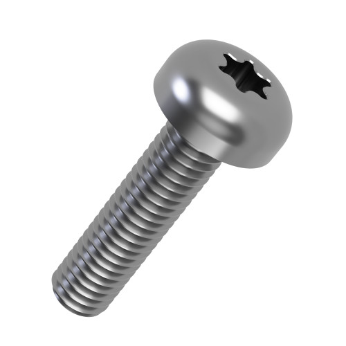 M5 x 12mm Torx Pan Head Machine Screw (ISO 14583) | Marine Grade A4 Stainless Steel