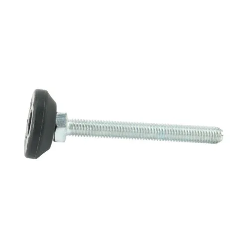 M8 x 70mm Swivel Foot - 30mm Base (400kg Load) | Polyethylene