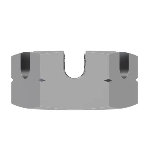 M10 Castle Nut (DIN 935) 2.8mm Slot Width | Marine Grade A4 Stainless Steel
