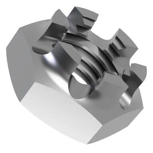 M18 Castle Nut (DIN 935) 4.5mm Slot Width | Marine Grade A4 Stainless Steel