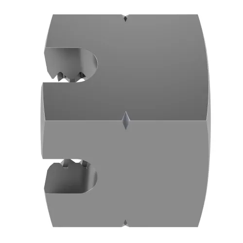 M6 Castle Nut (DIN 935) 2.0mm Slot Width | Marine Grade A4 Stainless Steel