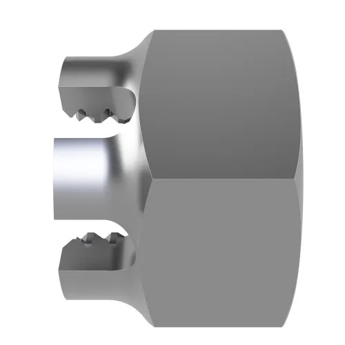 M16 Castle Nut (DIN 935) 4.5mm Slot Width | Marine Grade A4 Stainless Steel