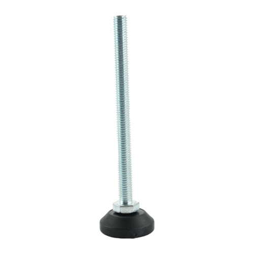 M8 x 100mm Swivel Foot - 30mm Base (400kg Load) | Polyethylene