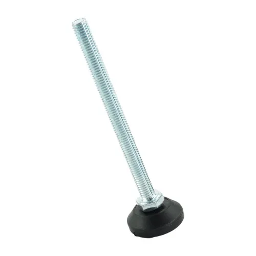 M8 x 100mm Swivel Foot - 30mm Base (400kg Load) | Polyethylene