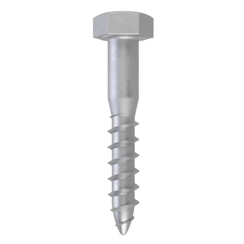 8mm x 100mm Coach Screw DIN 571 - 4.8 Steel Galvanised | Vital Parts