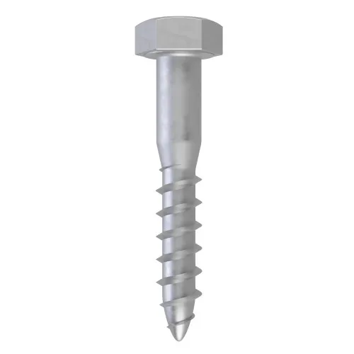 10mm x 180mm Coach Screw (DIN 571) | 4.8 Steel Galvanised