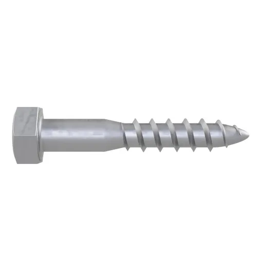 10mm x 180mm Coach Screw (DIN 571) | 4.8 Steel Galvanised