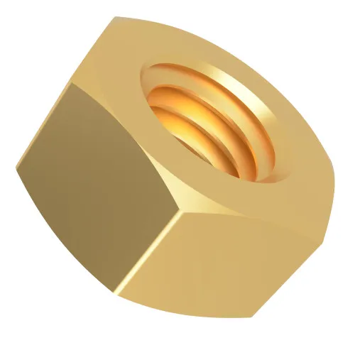 M3 Hex Nut | DIN 934 - Brass