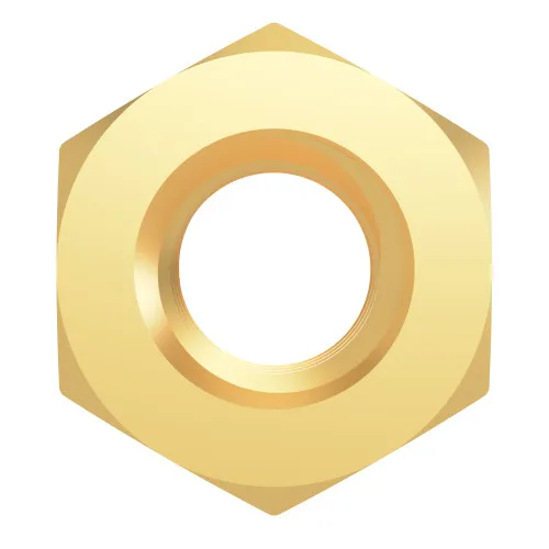 M16 Hex Nut | DIN 934 - Brass