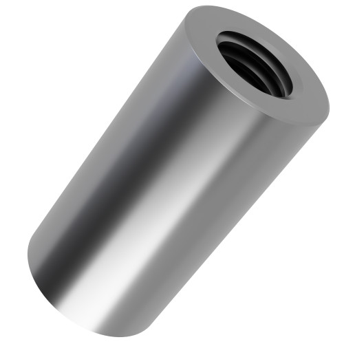 M8 x 25mm Round Connector Nut - A2 Stainless Steel | Vital Parts