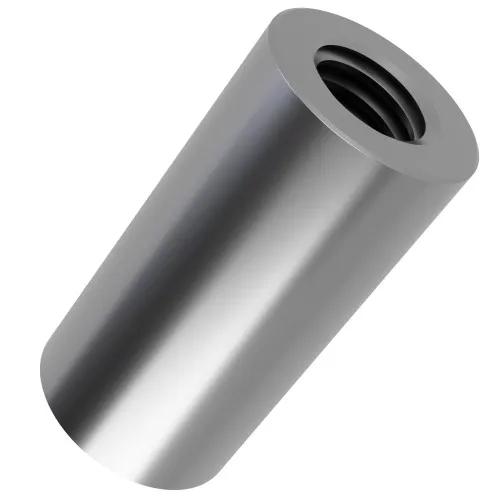 M8 x 35mm Round Connector Nut - A2 Stainless Steel | Vital Parts