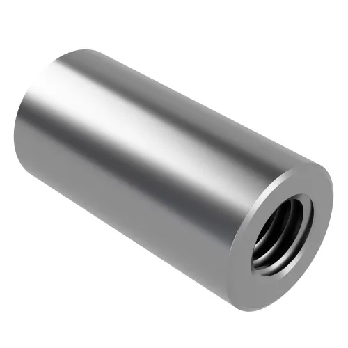 M8 x 50mm Round Connector Nut - A2 Stainless Steel | Vital Parts