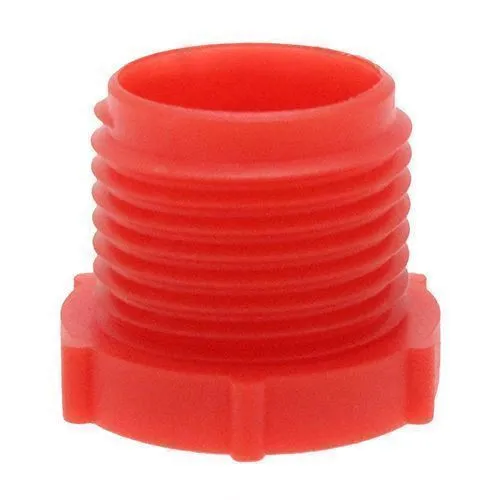 1in BSP Threaded Plug (Quick Fit Connector) - Red | LDPE