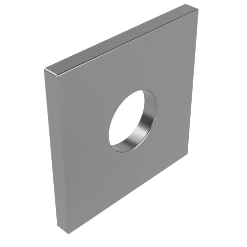 M24 (26.0mm) Plate Washer (80 x 80mm) DIN 436 | Marine Grade A4 Stainless Steel