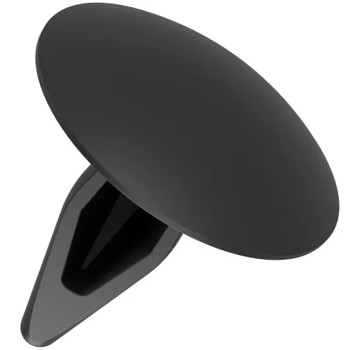 10.3mm Black Canoe Clip to Fit 3.4mm Hole | Nylon 