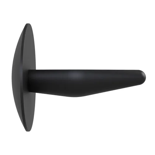 12.7mm Black Canoe Clip to Fit 4.7mm Hole | Nylon 