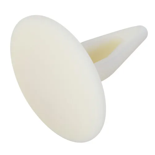 7.1mm Natural Canoe Clip to Fit 3.2mm Hole | Nylon 
