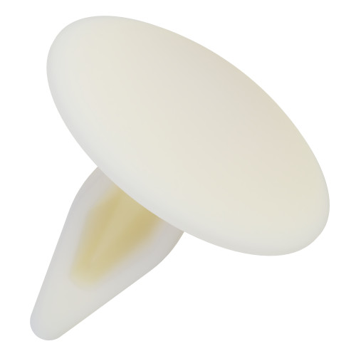 10.3mm Natural Canoe Clip to Fit 3.4mm Hole | Nylon 