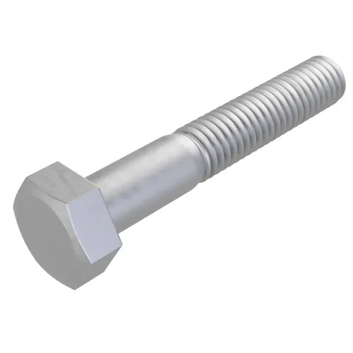 M16 x 160mm Hex Bolt - Part Threaded (DIN 931) - 8.8 Steel Galvanised