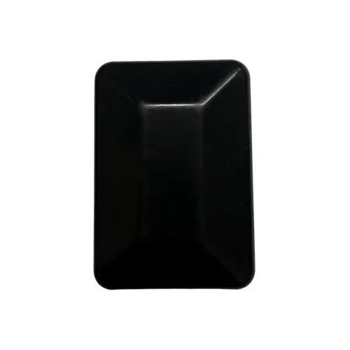 40mm x 80mm Rectangular (Black) Fence Cap | Vital Parts